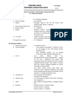 Resume Penilikan 3 PT Perwita Karya 2019