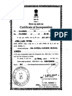 Incorporation Documents 2 Certificate of Incorporation PDF