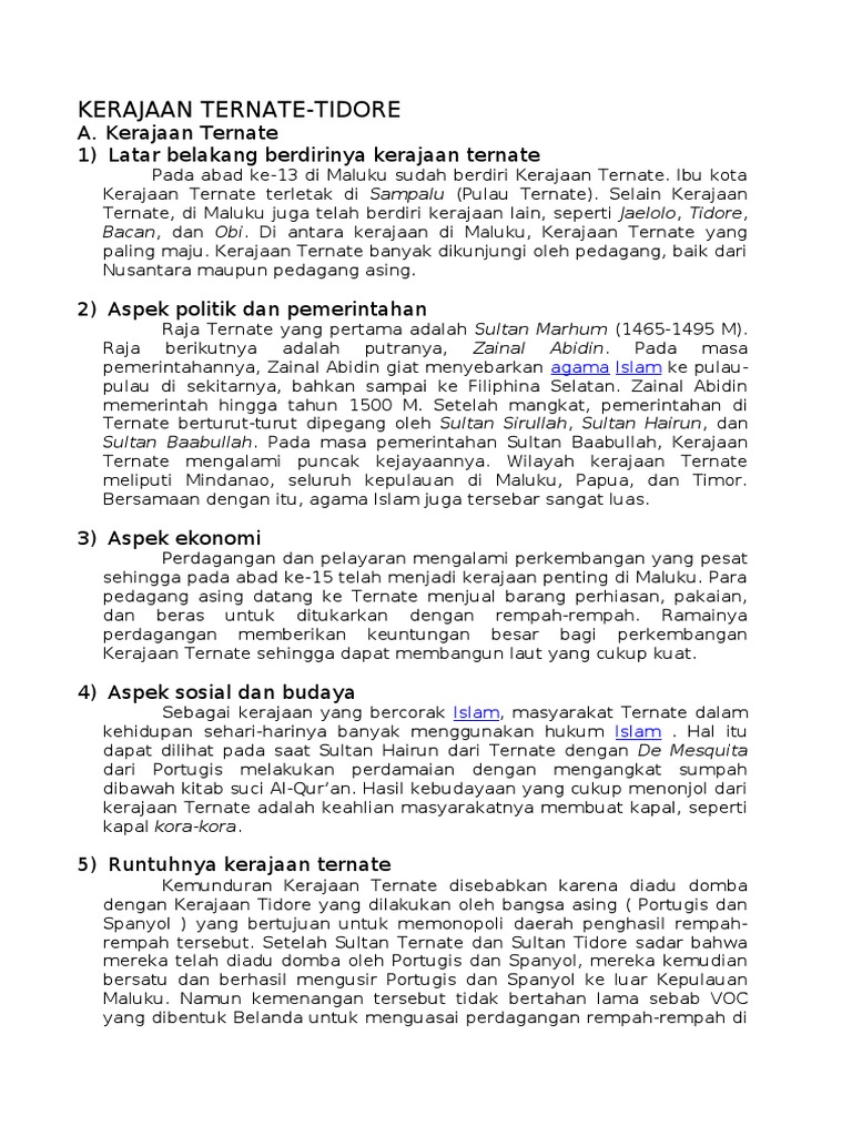 Kerajaan Ternate 2