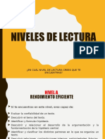 2.niveles de Lectura