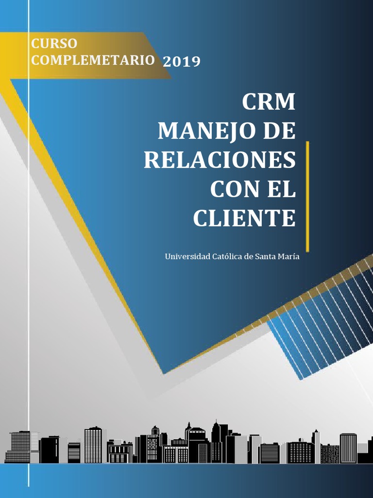 Estrategia CRM para NOVA E.I.R.L | PDF | Gestión de la relación con el ...