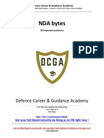 NDA Bytes: Defence Career & Guidance Academy