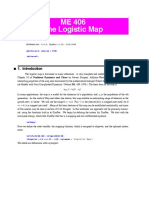 ME 406 The Logistic Map: 1. Introduction