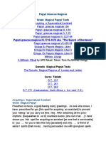 Papyri Graecae Magicae PDF
