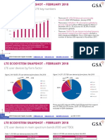 GSA Snapshot LTE Ecosystem Feb 2018 PDF