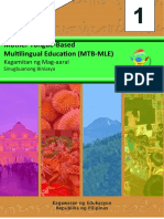 Mother Tongue-Based Multilingual Education (MTB-MLE) : Kagamitan NG Mag-Aaral