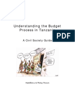 Understanding The Budget Process in Tanzania: A Civil Society Guide