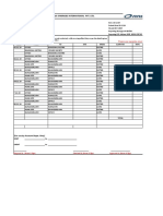 Conveyance Format November Month