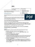 ArcGIS Modul Pengantar Data Spasial - Attribute Table