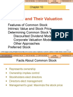 kuliah 8 Stock and Their Valuation