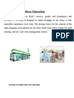 Keystone of Family Mart Store Operation