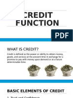 Credit Function