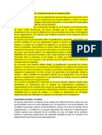 Fundamentos Teóricos y Conceptuales de La Planificación