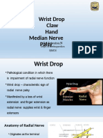 Wrist Drop Claw Hand Median Nerve Palsy: Dr. Srivatsa.N