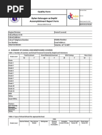 Quality Form Oplan Kalusugan Sa Deped Accomplishment Report Form