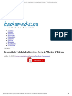 Desarrollo de Habilidades Directivas David A. Whetten 8 Edición - Booksmedicos