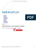 Función directiva y recursos humanos en sanidad _ booksmedicos