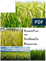 Business Case (2) - RICE BRAN OIL PRODUCTION 
