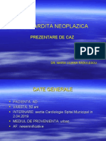 PERICARDITA NEOPLAZICA