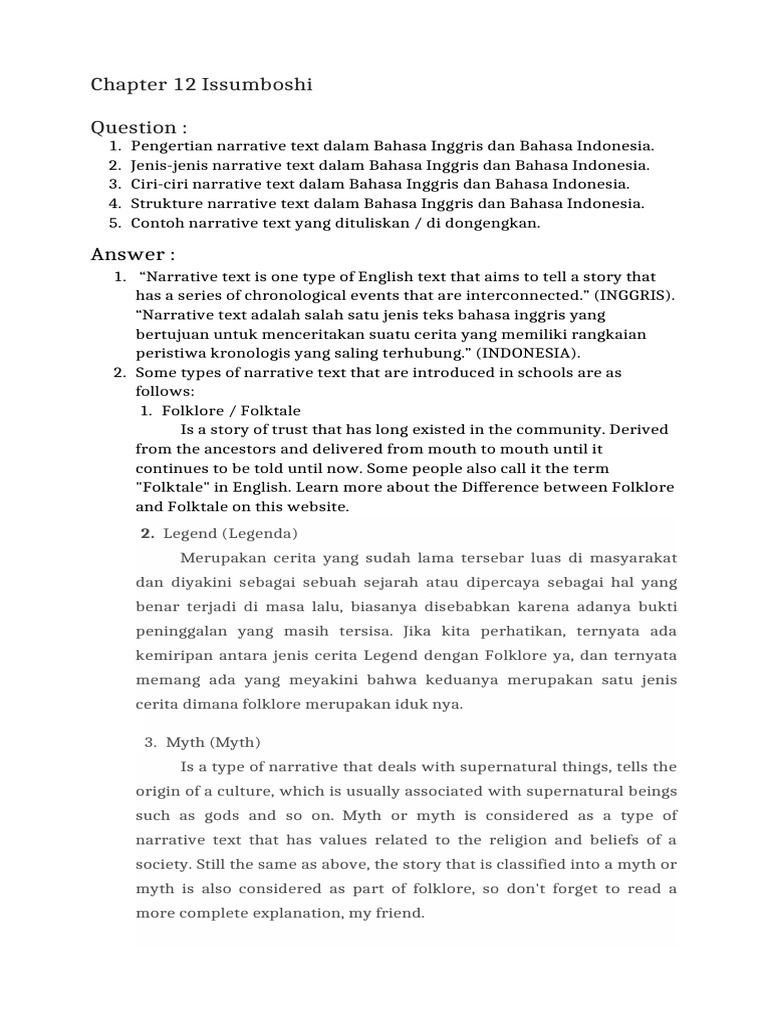 Understanding Narrative Texts in English | PDF | Verb | Narrative