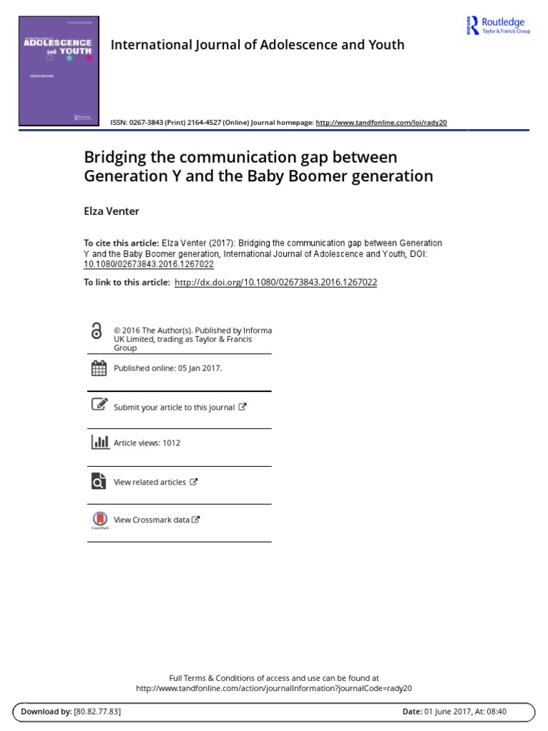 Bridging The Communication Gap PDF | PDF | Nonverbal Communication ...