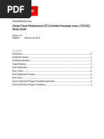 Oracle Cloud Infrastructure (OCI) Architect Associate Exam (1Z0-932) Study Guide