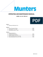 Operating and Maintenance Manual: MODEL: HC-150 / DEW-150