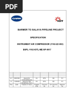 API 619 Rotary Compressor Datasheet | PDF | Technology & Engineering