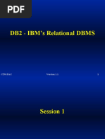 DB2 - IBM's Relational DBMS