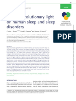 Shining Evolutionary Light On Human Sleep and Sleep Disorders