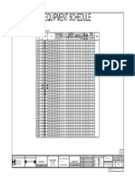 Equipment Schedule: Fan Coil Units: (Chilled)