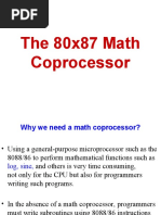 The 80x87 Math Coprocessor