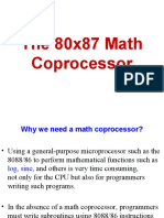 The 80x87 Math Coprocessor: A Deep Dive into its Architecture and Instruction Set