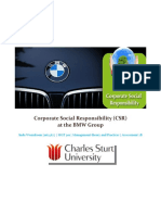 Corporate Social Responsibility (CSR) at The BMW Group