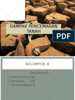 Dampak Pencemaran Tanah