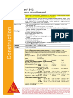 Pds CPD SikaGrout212 Us PDF