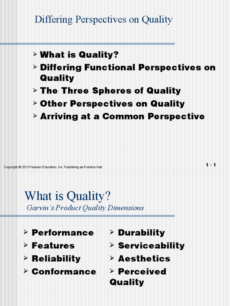 QUALITY DEFINED VIEWS FROM DIFFERENT AUTHORS visual data 3