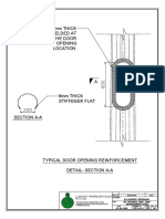 8m POLYGONAL POLES - Door Opening Reinorcement