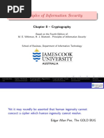 Principles of Information Security: Chapter 8 - Cryptography