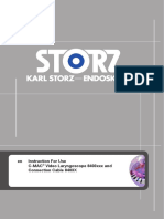 Instruction For Use C-Mac Video Laryngoscope 8403xxx and Connection Cable 8403X en