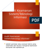 Audit Keamanan Sistem Informasi