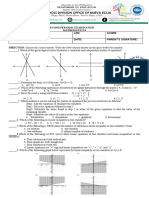 Name: LRN: Score: Grade & Section: Date: Parent'S Signature