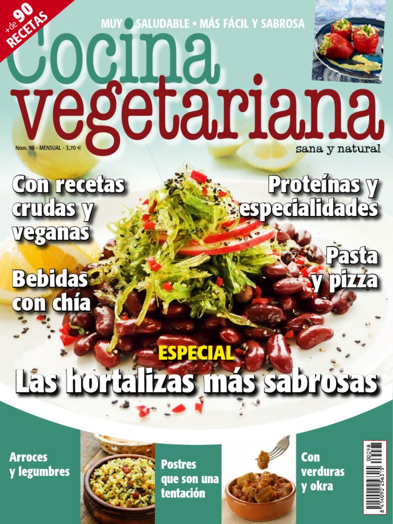 Cocina Vegetariana - Número 98 2018 PDF | PDF | Helado | Salsa