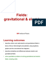 Fields: Gravitational & Electric