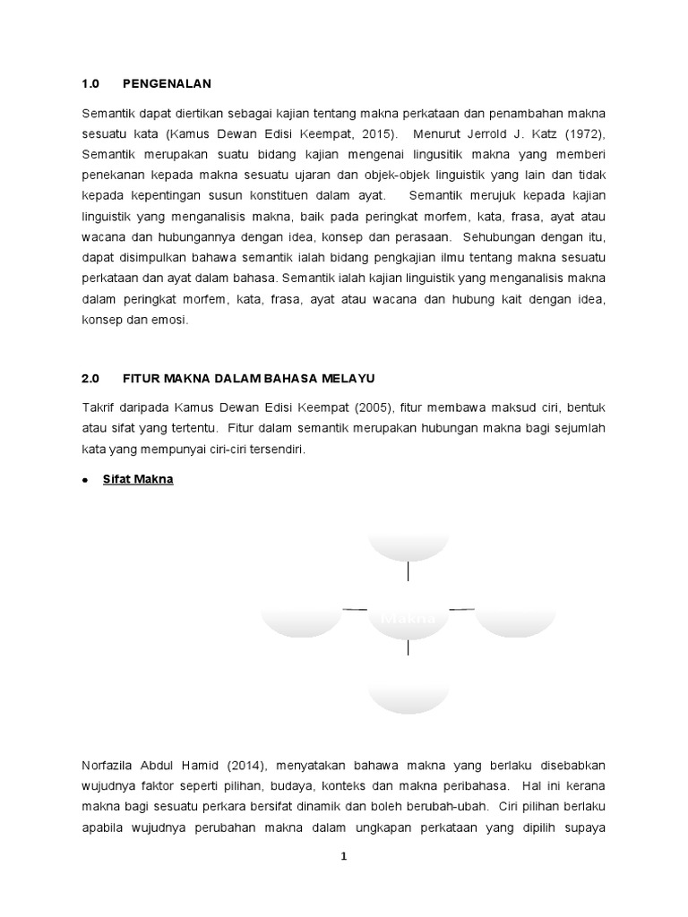 Penulisan Semantik 1 Pdf