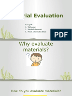 Material Evaluation Fix