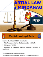 Martial Law Lecture