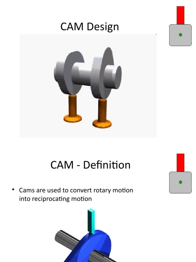 CAM Design PDF Rotation Around A Fixed Axis Spacetime