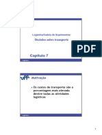 Logística e transporte: decisões sobre roteirização