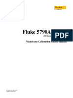 Fluke 5790X MF Calibration Station Manual